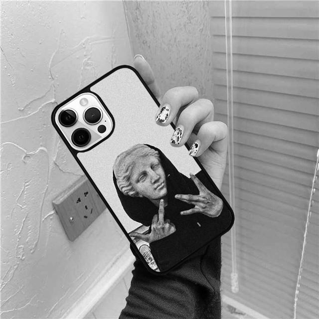 Vaporwave Aesthetic Art Printed Phone Case For apple 16 11 12 13 14 Pro Max Plus for coque