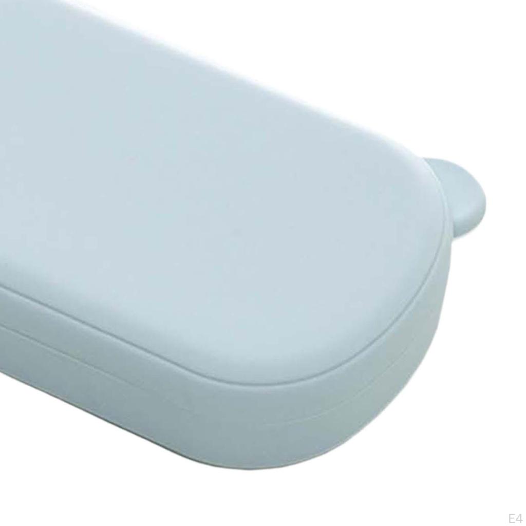 Multifunction Pencil Case Container Simple Rectangle Practical Large Capacity Storage Compact
