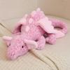 Large Strawberry Crimson Heart Sky Dragon Plush - Birthday Gift for Girls