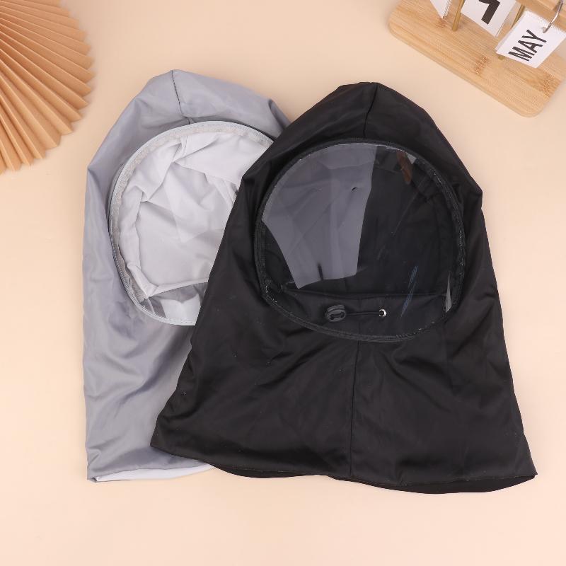 Women Kitchen Hat Cooking Cap Oil Splash Shield Face Cover Reusable Protective Headwear Cooking Spray Dust Mask Farm Bee Keeper