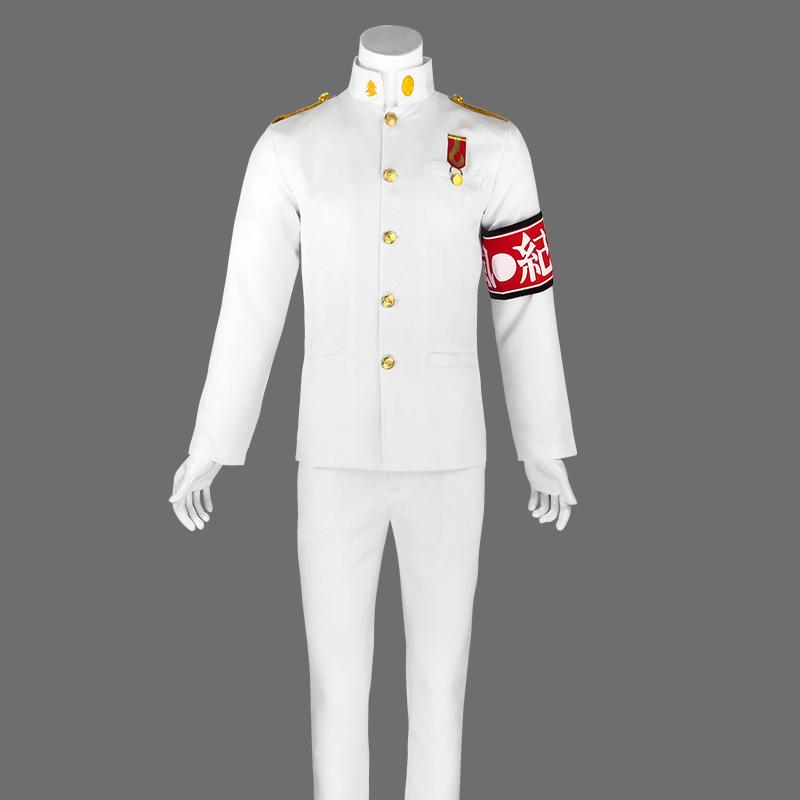 Danganronpa Ishimaru Kiyotaka Cosplay Kostuum, Anime Game Volledig Rolspel Outfit