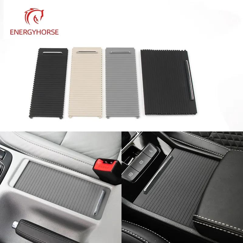 Interior Car Center Console Drink Cup Water Holder Roller Shutter Blind Cover Plate For Skoda Superb 2009-2025 3T08625319B9