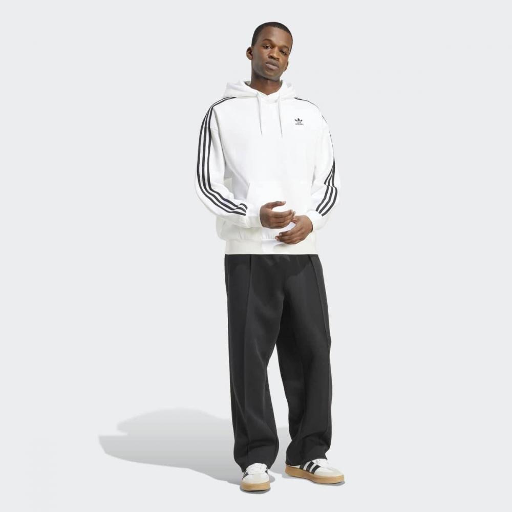 Adidas Baggy Fit Hoodie White Jy1414