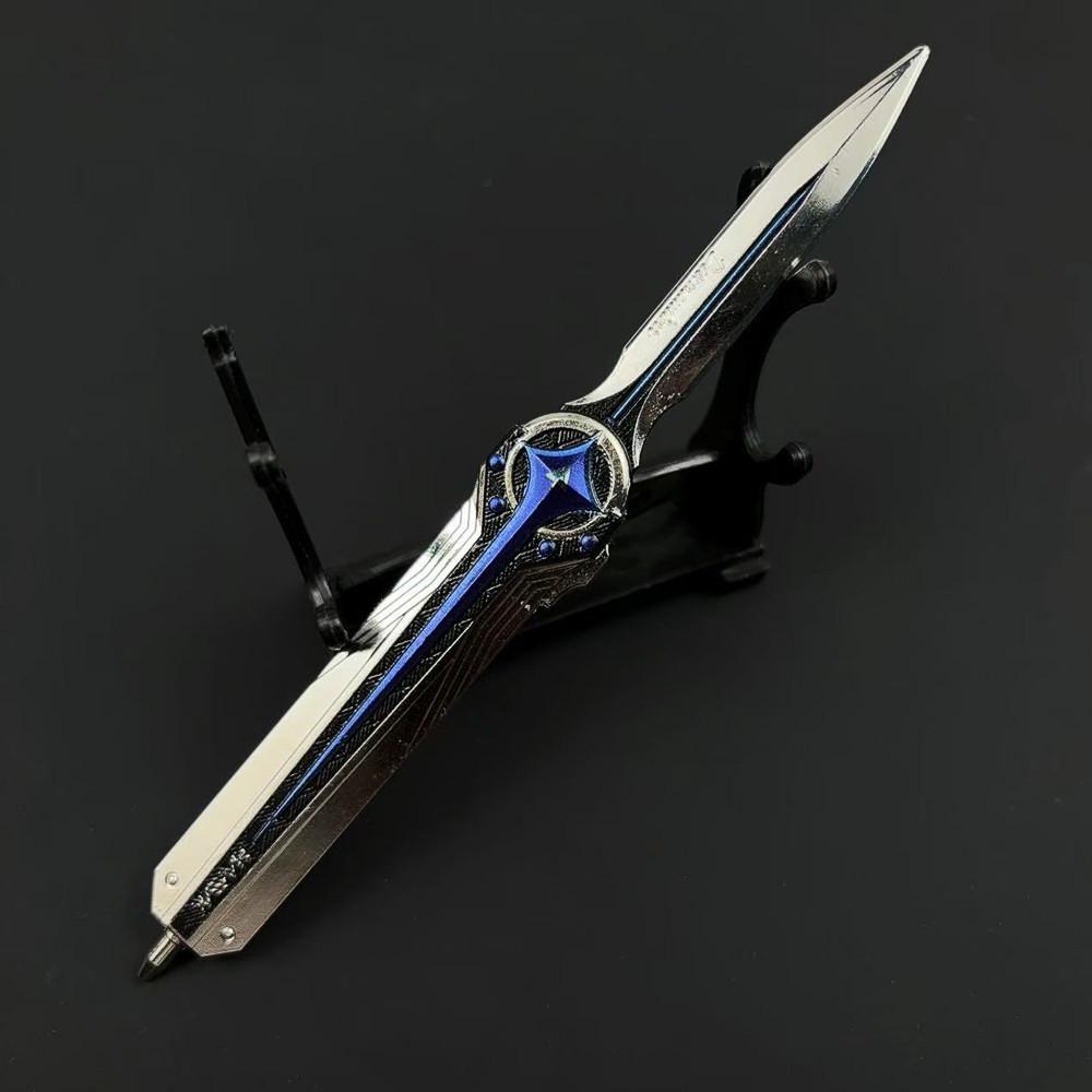 Delta Polaris Alloy Metal Knife Figurine - Game Replica Miniature Toy