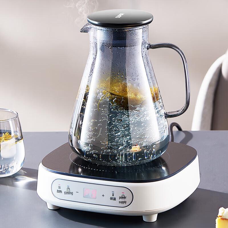 Supor 1.7L Heat-Resistant Glass Water Pitcher