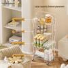 Yeya 4-Tier Transparent Storage Cart