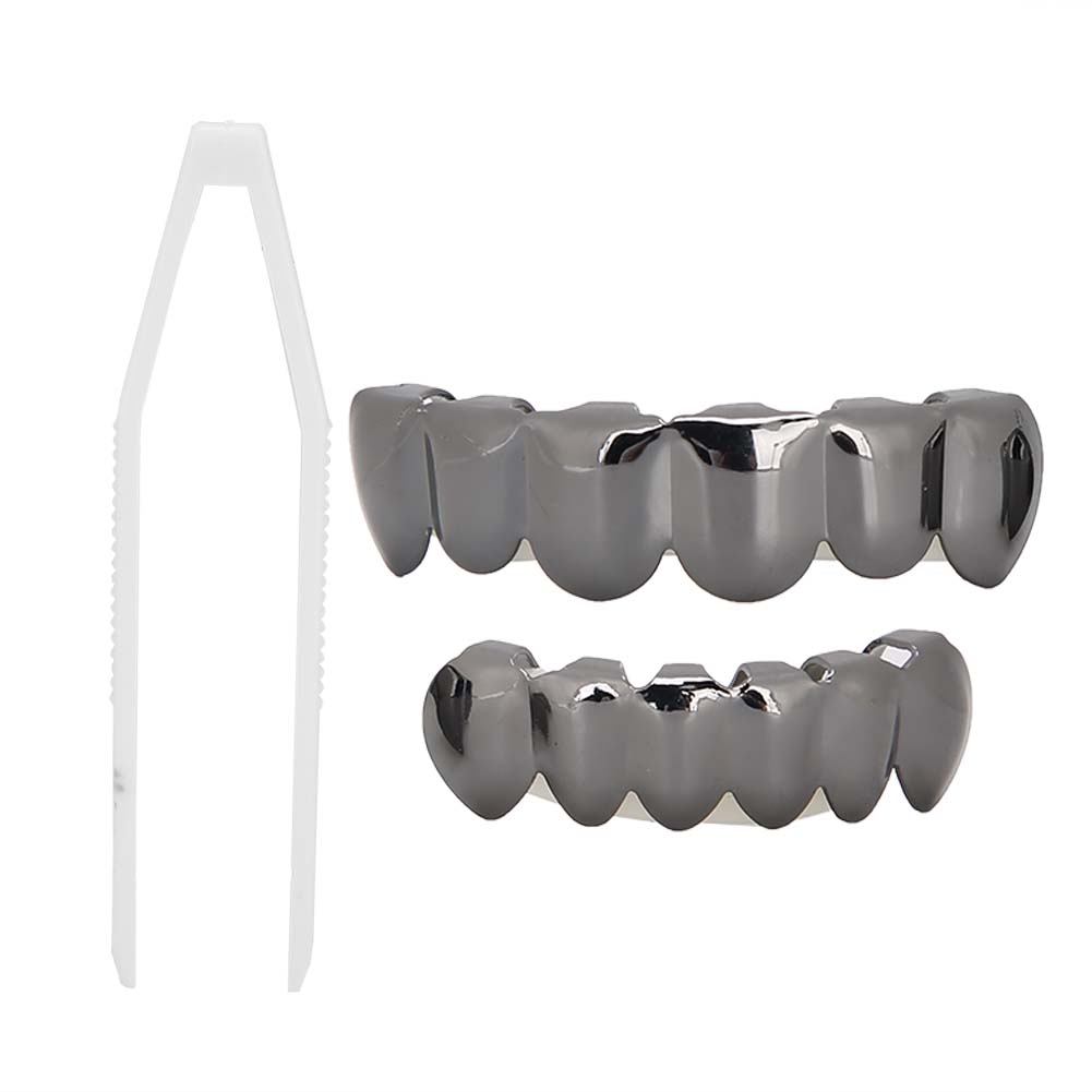 

Блискучі зуби Hip Hop Prop Teeth Аксесуар Декорація для подарунка на Хелловін