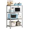 Stainless Steel 4-Tier Kitchen Storage Rack