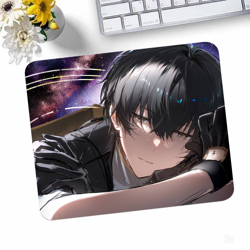 Game Wuthering Waves Rover Mousepad Small LockEdge Mouse Pad For Gamers Computer Desk Pad Rectangular Anti-slip Rubber