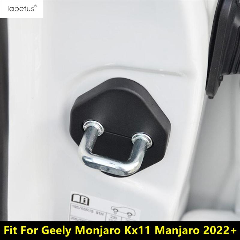 For Geely Monjaro Kx11 Manjaro   Car Door Lock Buckle Protective Screw Cap Decorative Cover Trim Interior Accessories