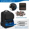 Trunab Switch Case, Storage Bag for Nintendo Switch/Lite/OLED (OLED Model), Holds 24 Game Cards, Stream Deck Case, Switch Backpack