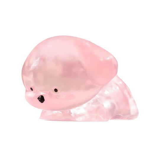 Stress Relief Toy with Bubble Injector Decompression Dog Cat Squeeze Toy Soft Stress Ball Relaxation Fidget Sensory Toy A