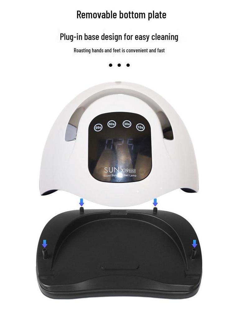 320W UV Nail Curing Lamp with Smart Sensor for Gel Polish - Quick Dry Nail Salon Phototherapy Lamp