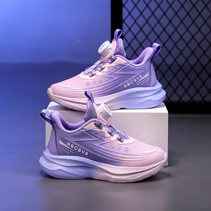 Kid Sneakers Boys Girls Soft Soled Non Slip Stay Warm Casual Shoes Student Runn Shoes Children School Knob Buckle Training Shoes