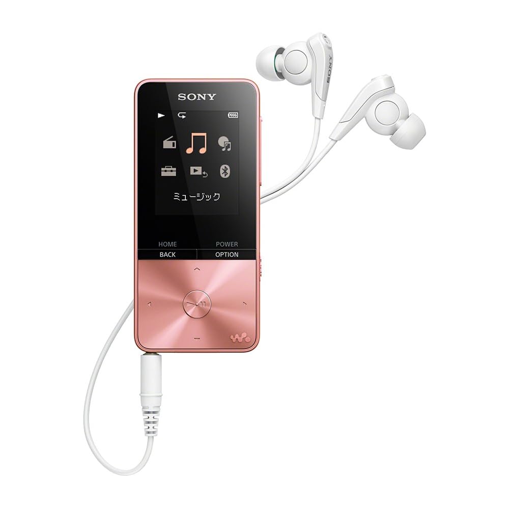 Sony Walkman S Series 16GB NW-S315: MP3 player, Bluetooth compatible, up to 52 hours of continuous playback, earphones included, 2017 model, light pin