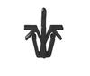 Grille Clip Fits Toyota 9046712040 Nylon 10 Pcs