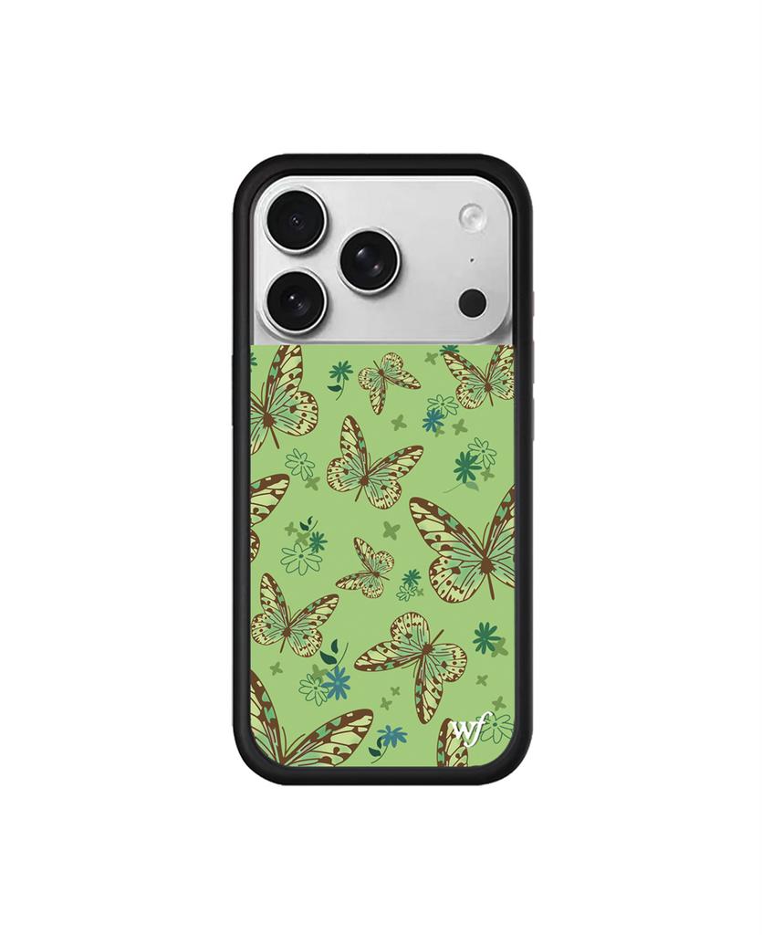 INS 3D WF Wildflower Star Cherry Flowers Phone Case for 17 Pro Max 16 12 13 14 15 Plus 17 Pro Fundas Cute Butterfly Cover Cases
