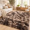 Shag Dust Mite Scandinavian-style Rug/carpet, Washable, Fluffy, Resistant, Antibacterial, Odor-resistant, Non-slip, Soundproof, All-season, CARPESITE,