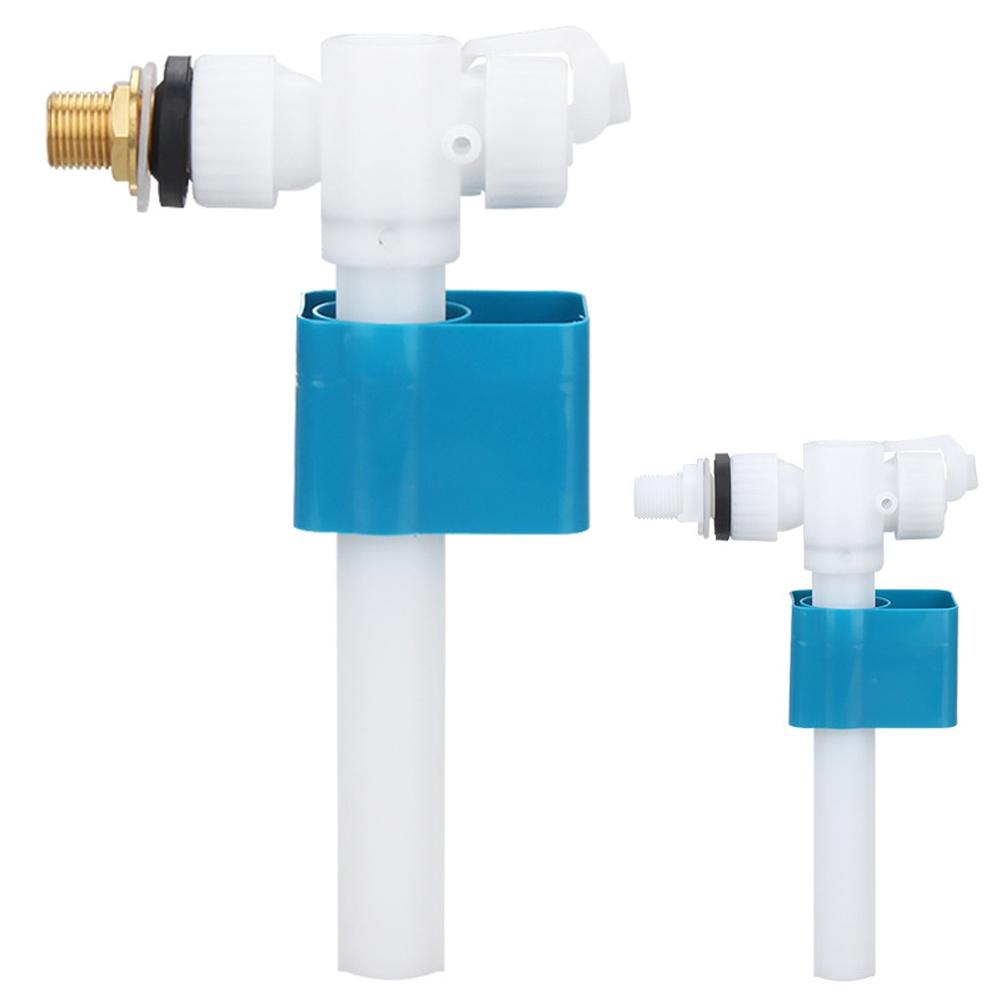 ABS Toilet Side Inlet Valve with 3/8 Inch Brass Thread Connection Designed for Reliable Fill Control and Adjustable Water Level