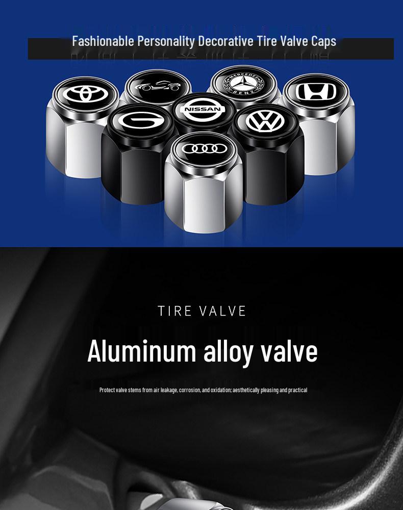 Tappi valvola pneumatici Honda per Civic 10ª generazione, Accord, CRV, City, XRV e Lingpai