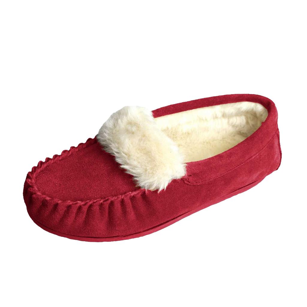 Eastern Counties Leather Womens/Ladies Zoe Plush Lined Loafers