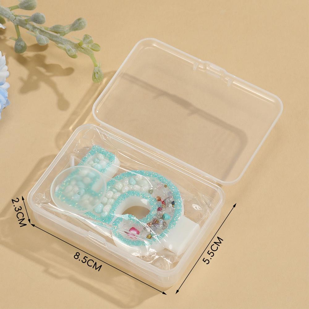 Handmade Double Color Swan Stone Number Candle for Children's First Birthday Cake