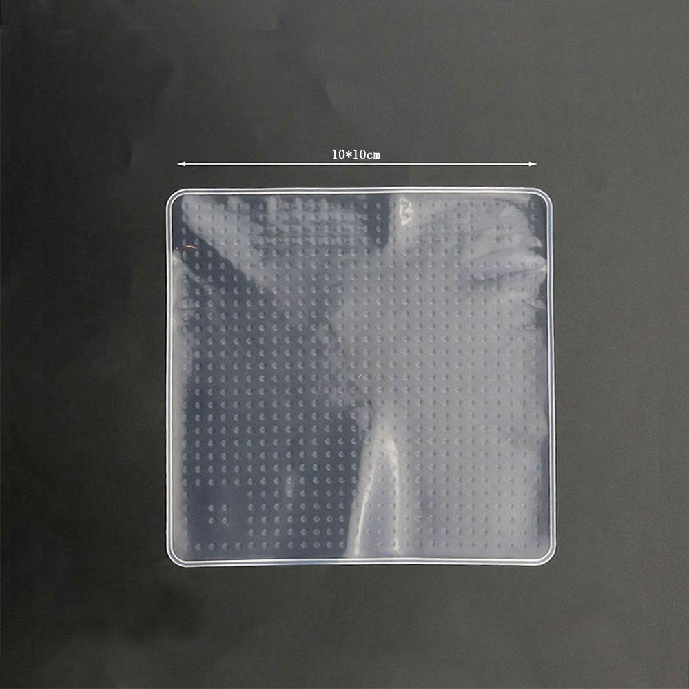 

SW 1PC Reusable Transparent Cling Film Bowl Cup Pad Fresh Keeping Lid Food Storage Cover Silicone Wrap Seal Cover Kitchen Tools