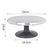 Zhaoran 12-inch Aluminum Alloy Cake Decorating Turntable