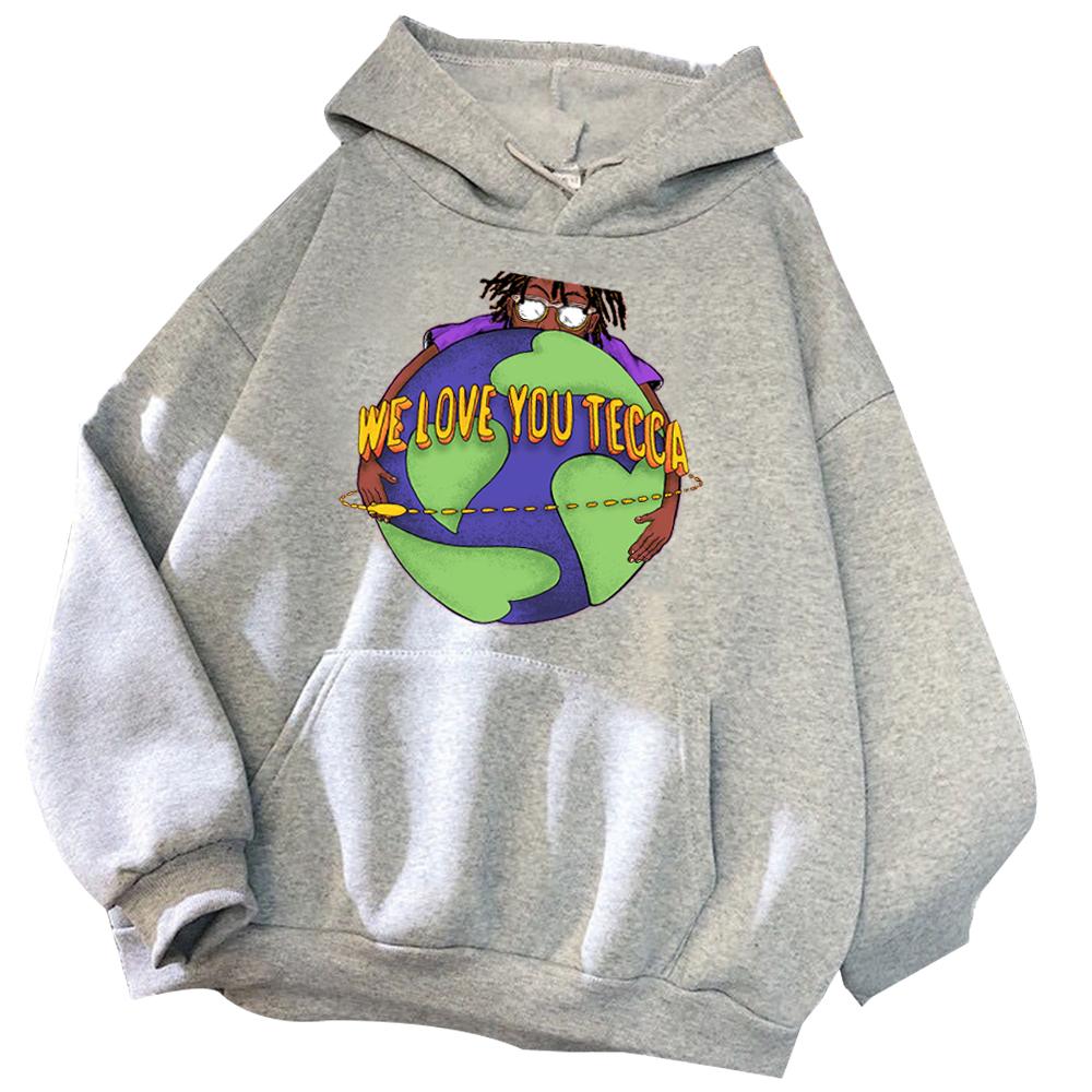 Lil Tecca Hoodie Wir lieben dich Tecca Hoodie Tecca Album Cover Sweatshirt Fan Geschenke Hoodie Harajuku Pullover Oberteile