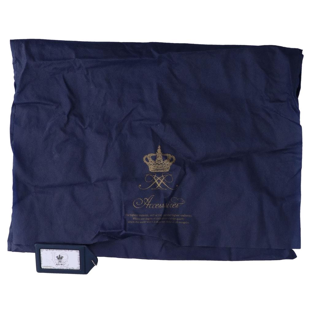 A.D.M.J. Accessoires De Mademoiselle Shrink Leather Tote Bag greenUsed