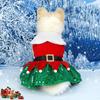 Christmas Holiday Pet Costume Dress for Dogs