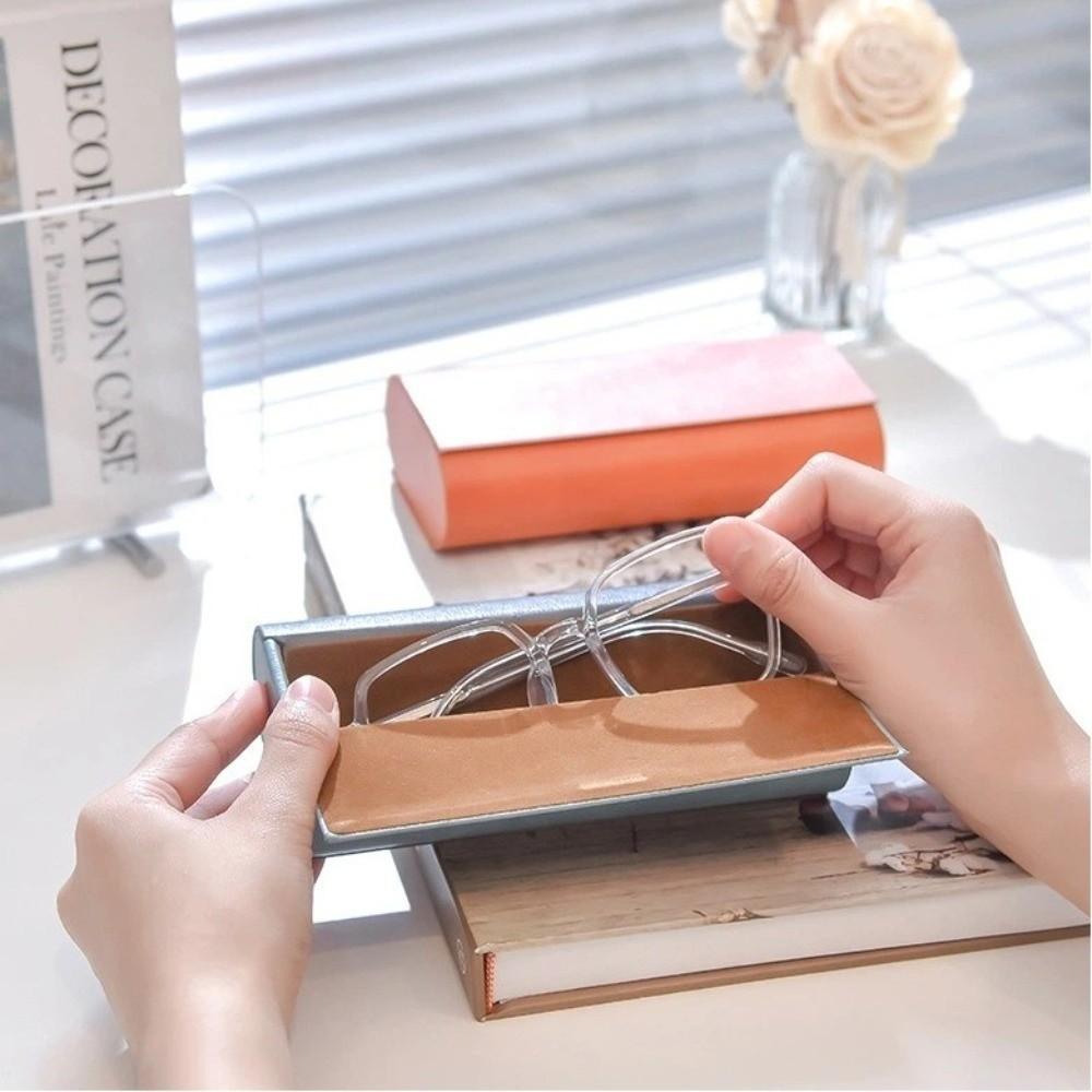 Double Layer Double Eyeglasses Case Large Capacity Eyeglasses Holder Fashion Sunglasses Box  Women