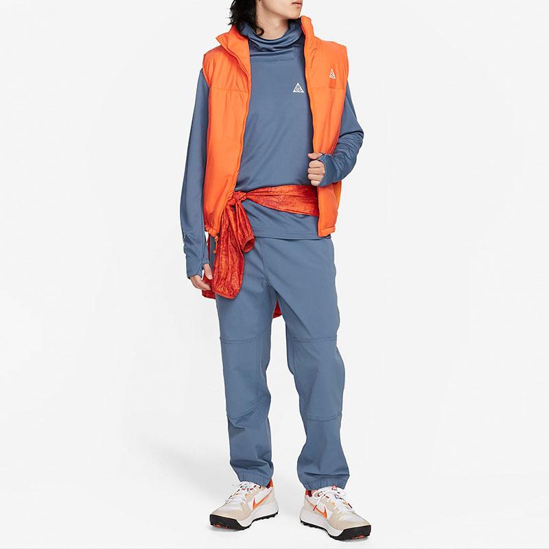 Nike Dri-Fit Adv Lava Tree Sun-Protective Quick-Dry Hooded Long-Sleeve T-Shirt Men Tops Phantom-Blue DX6968-491