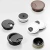 4Pcs Plastic Wire Hole Cover Outlet Port Table Computer PC Desk Round Cable Grommet Line Holder Cable Management