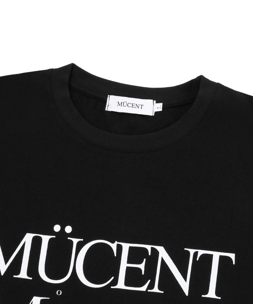MUCENT Essential Lettering Short Sleeve T-Shirt (5 Colors)