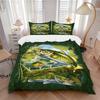 Adventure Bass Print 3Pcs Bedding Setduvet Cover With 2 Bedropillowcase Home Birthday Gift
