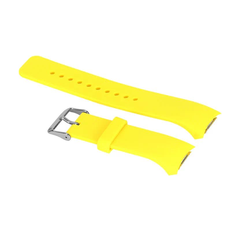 Sport Strap For Samsung Gear S2 R720 Band Replacement Silicone Pure Color Watchband For SM-R730 Smartwatch Bracelet Correa