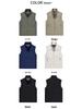 Men's Spring Breathable Outdoor Fishing Vest with Stand Collar and Logo