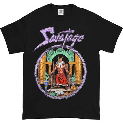 Savatage Hall Of The Mountain King 1988 Camiseta Negra Unisex