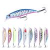 New Submerged Long Casting Minnow Lure6.8CM6.5G10High Carbon Steel Hook Lure Set for Bass and Perch Fishing