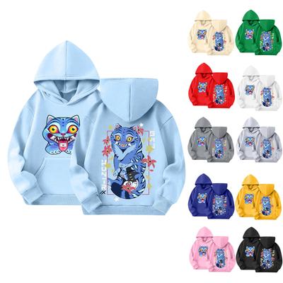 Women's Hooded Gradient Printed Long Sleeved Sweatshirt Loose Women's Sweatshirt  Sweatshirt