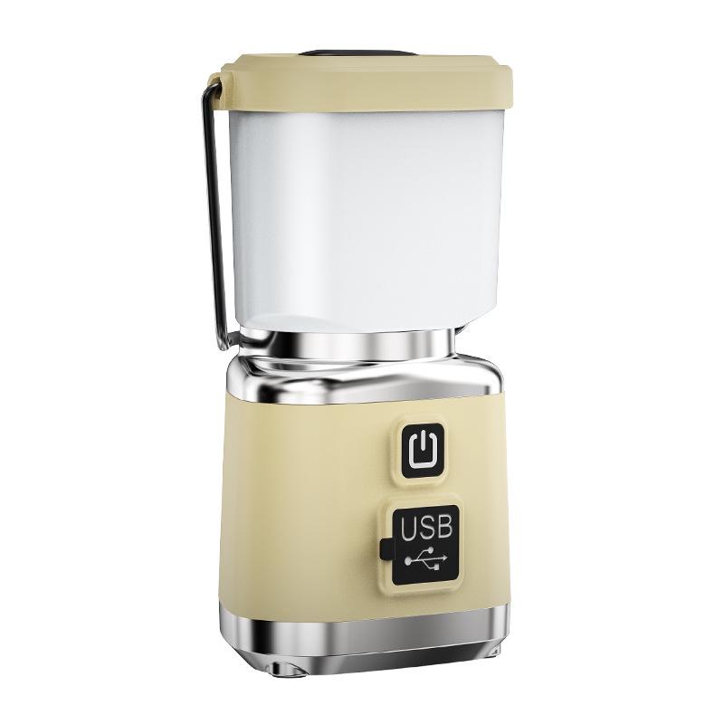 Multi-functional Outdoor Tent Light with Stepless Dimming and Portable Hook for Long-lasting Ambiance Lighting