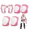Kids Roller Skating Protective Gear Set 6 Pieces Thickened Protection for 3-7 Years Old Children Outdoor Sports