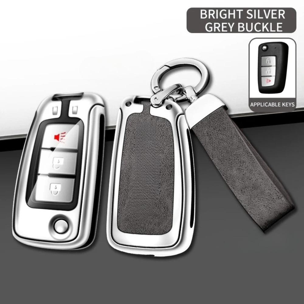 Suitable for Dongfeng Nissan Qashqai 2015 2016 2019 2021 2022 Manual Automatic Car Key Bag Leather Car Key Cover Accessories