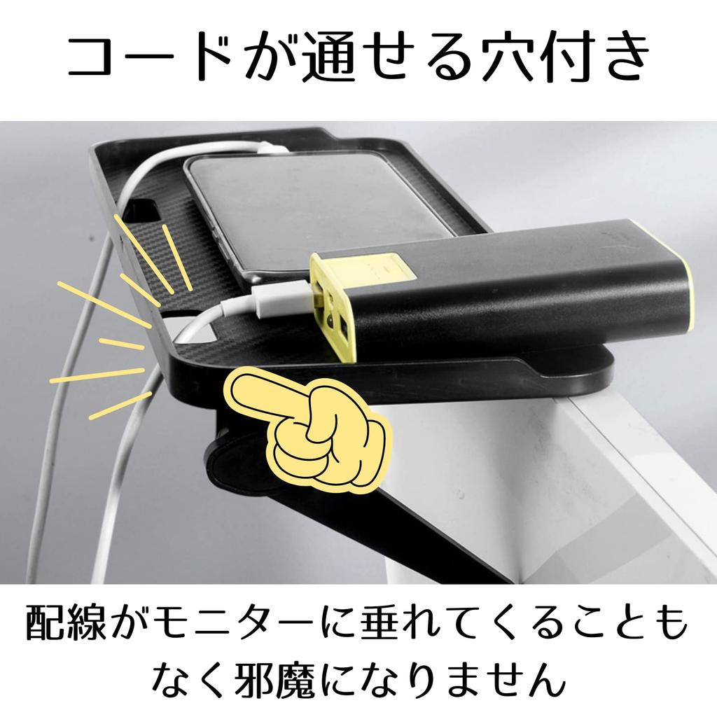 Haohana Display Board, MonitorDisplay Stand, Storage Stand, Cord Pass-Through, Easy Installation, TV Rack, Small Item Storage, Desk Shelf