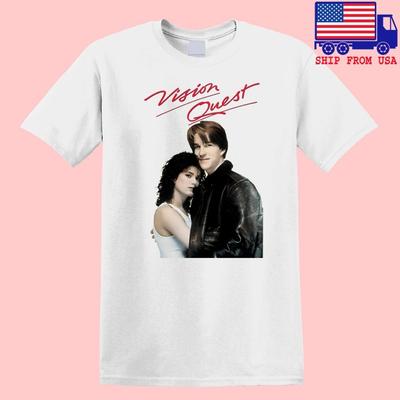Vision Quest Retro Movie Men's White Size S-5XL