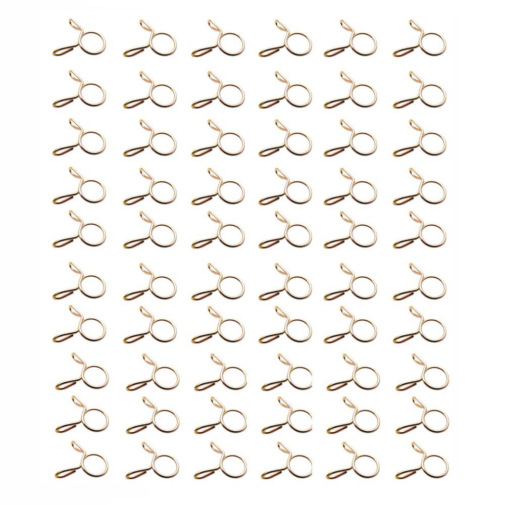 Tubing Metal Fastener Zinc Plated Tubing Spring Clamps Fuel Line Hose Clips Hose Clamp Water Pipe