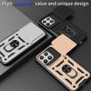 Sliding Camera Cover for Xiaomi Poco F8 Pro with Stand Anti-Fall Drop Protection Phone Case