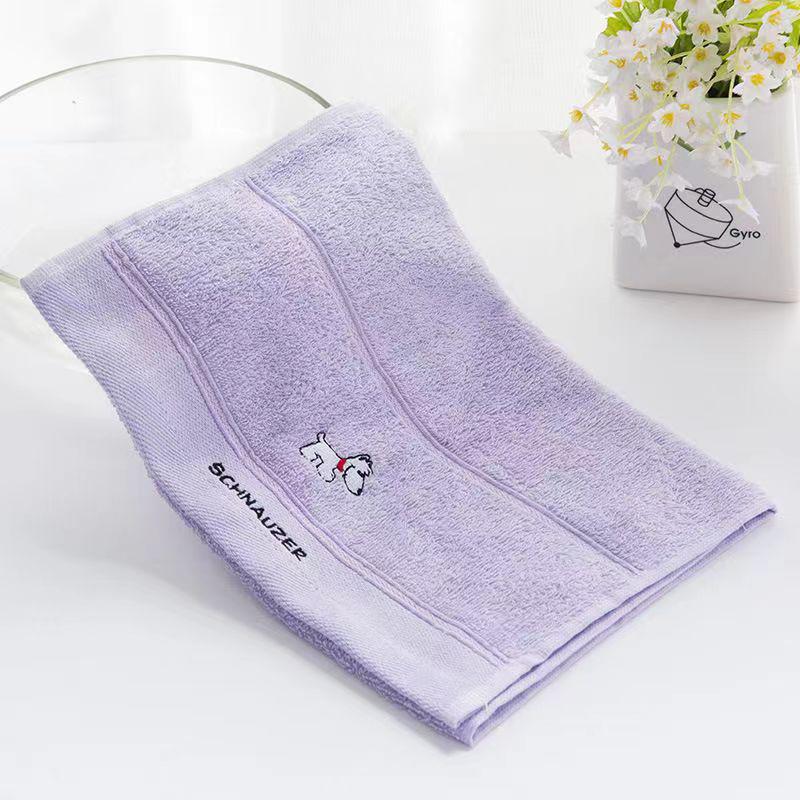 Jieliya Children's Thickened Absorbent Embroidered Cotton Towel