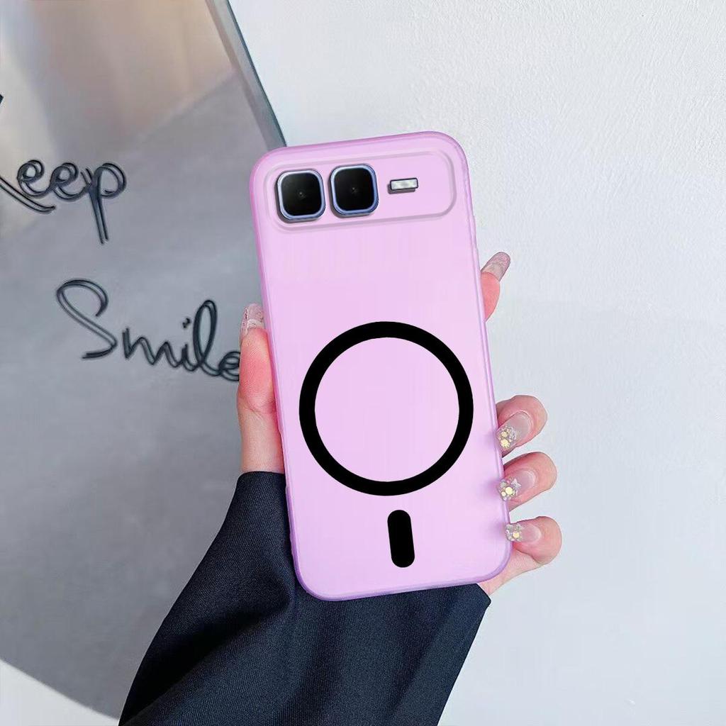 Case for infinix SMART 10 Plus Premium Magnetic Matte Phone Casing Protection Cover